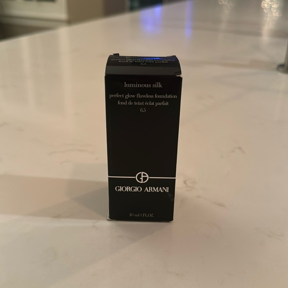 Giorgio Armani luminous silk foundation color 6.5.  Brand new, never opened.